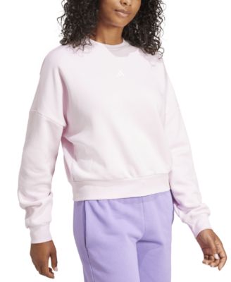 Women's Essentials Crewneck Small-Logo Sweatshirt 