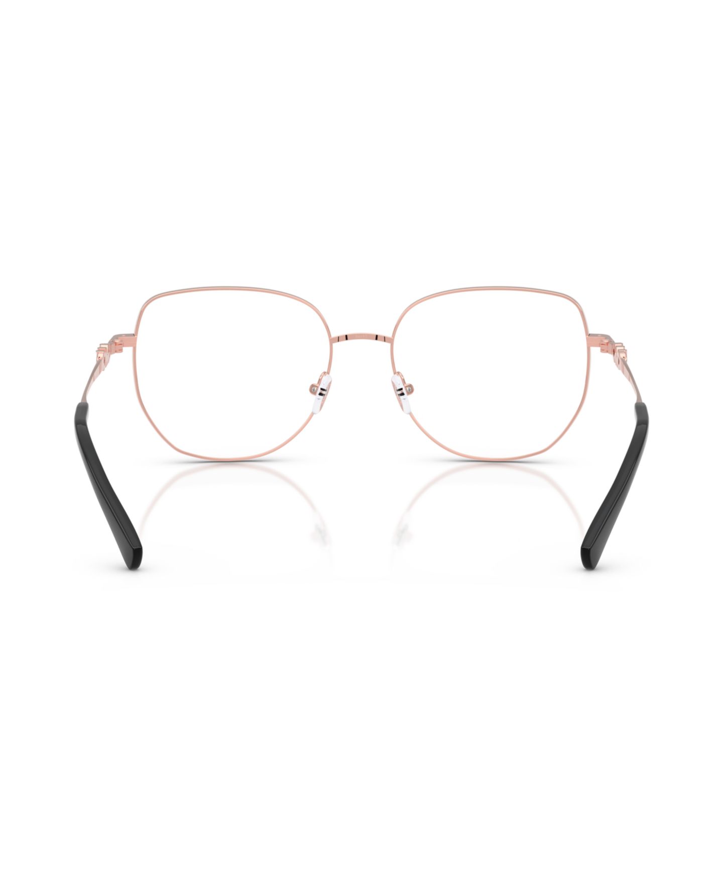 Женские очки Michael Kors Woman Square Metal MK3062 Belleville Eyeglasses, цвет: Чёрный блестящий — фото 4