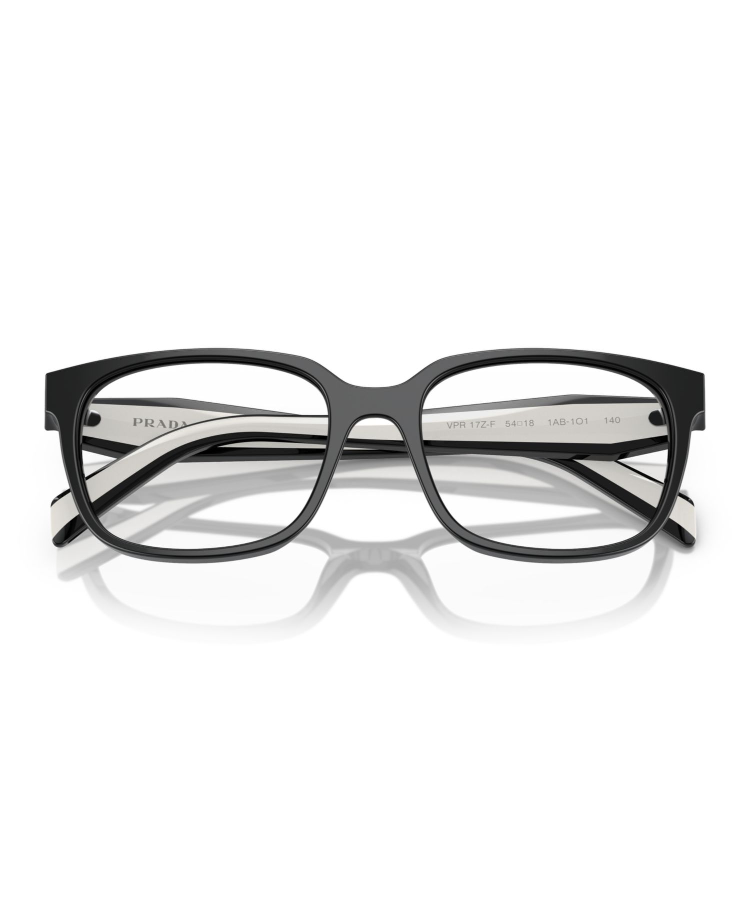 Woman Rectangle Plastic PR 17ZVF Eyeglasses