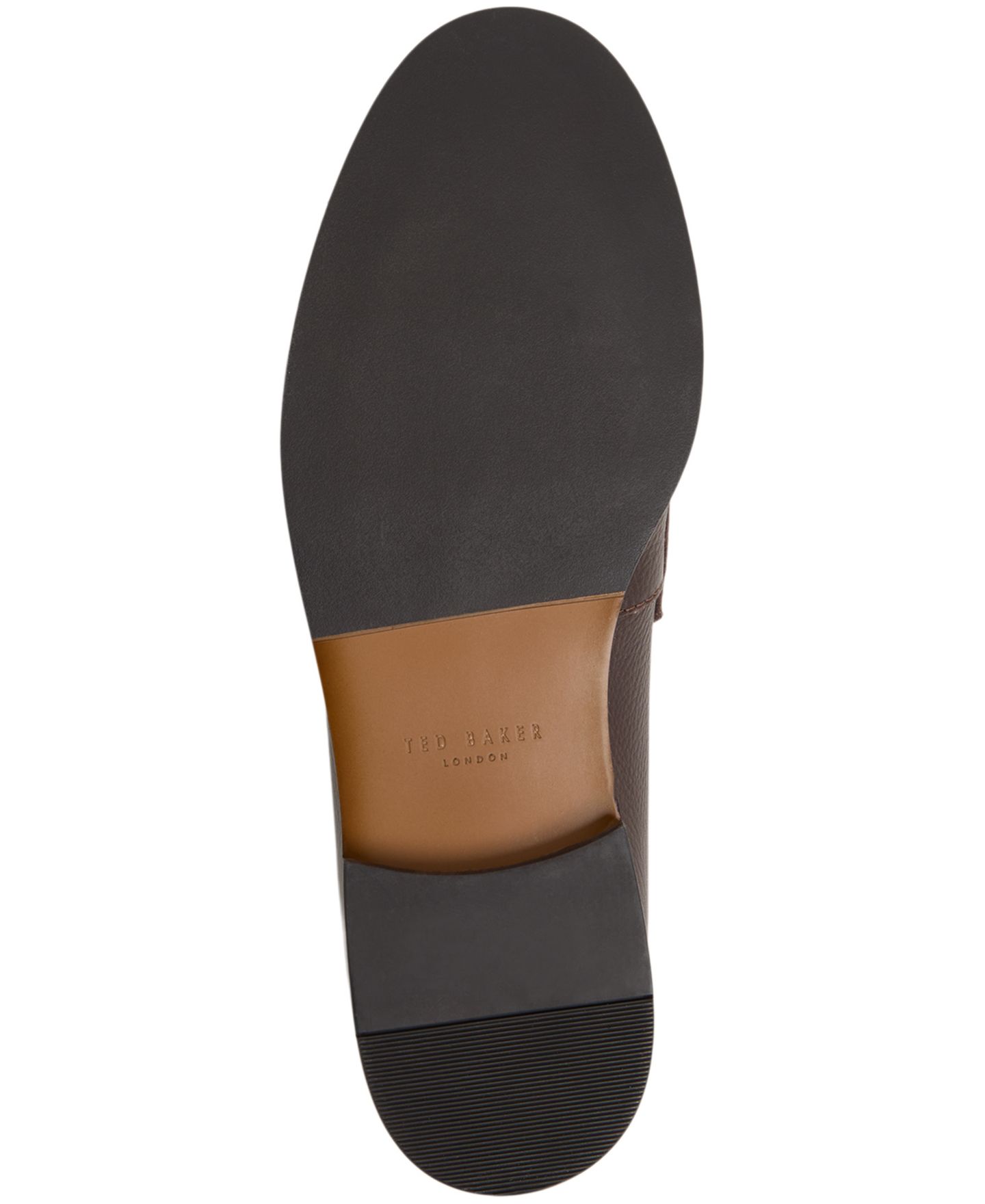 Мужские туфли Ted Baker Parliament Dress Loafer, цвет: Тёмный коричневый — фото 5