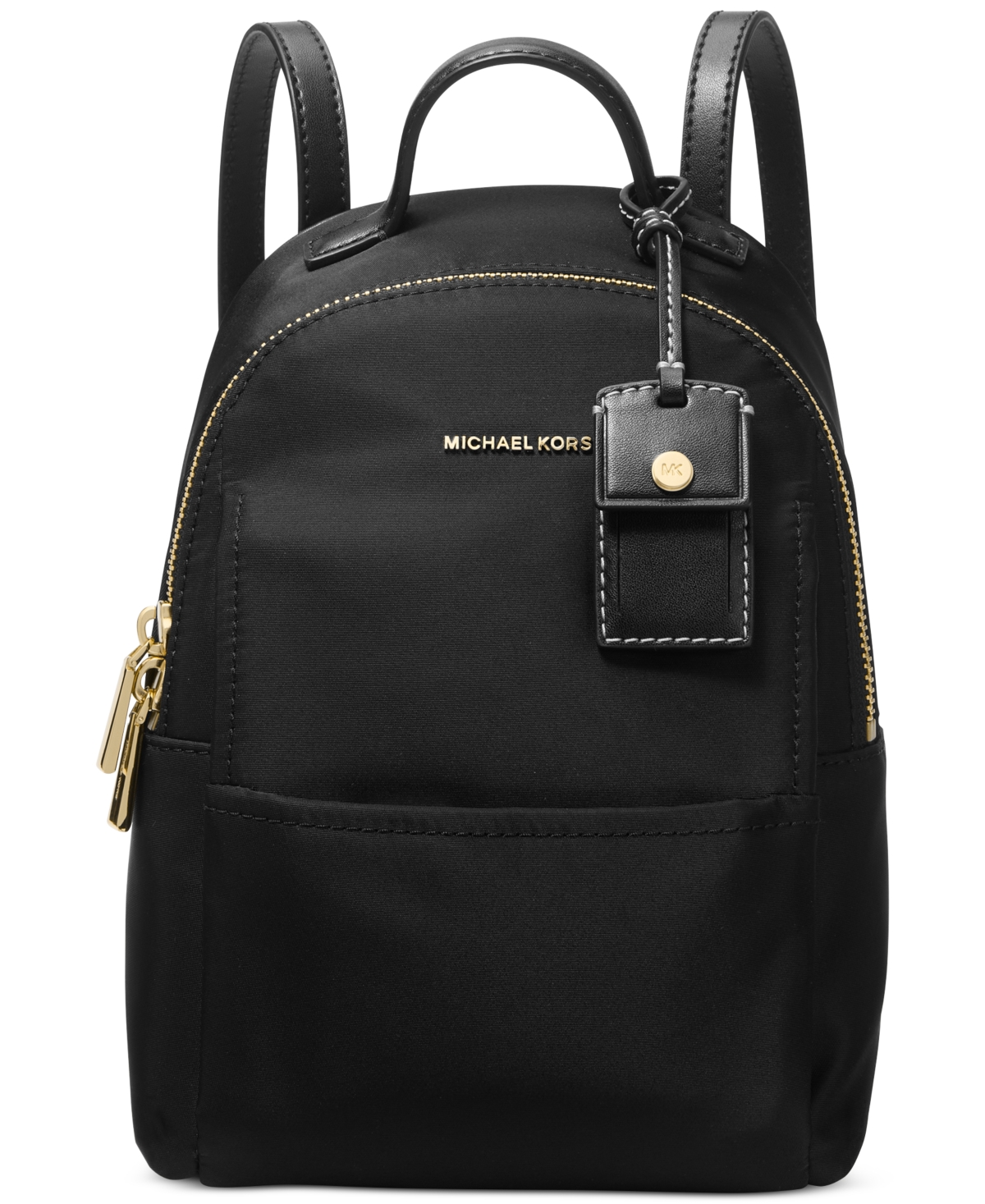 Michael Michael Kors Sable Convertible Messenger Backpack - Black