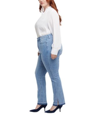 Plus Size Marilyn Straight Pull On Jeans