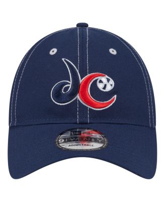 Men's and Women's Navy Washington Mystics Core Alt Logo 9TWENTY Adjustable Hat