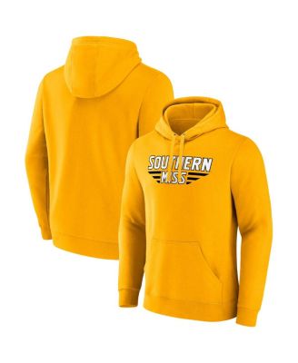Fanatics - Men's Gold Southern Miss Golden Eagles Primary Logo Pullover Hoodie