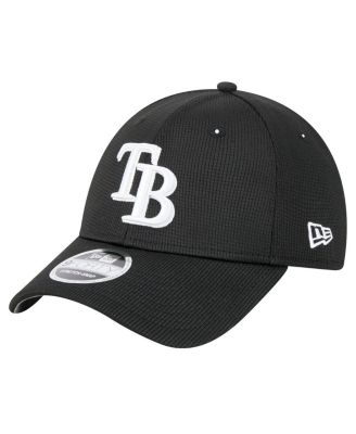 New Era - Men's Black Tampa Bay Rays Pivot 9FORTY Adjustable Hat