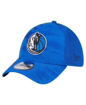 New Era - Men's Blue Dallas Mavericks Subtle Camo 39THIRTY Flex Hat