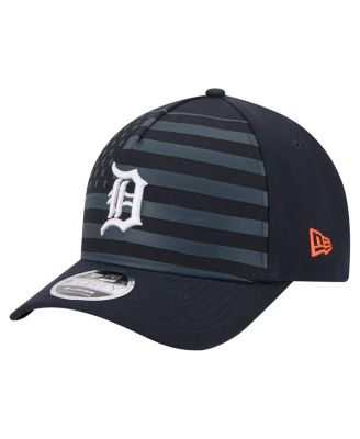 New Era - Men's Navy Detroit Tigers American Flag 9FORTY M-Crown A-Frame Adjustable Hat