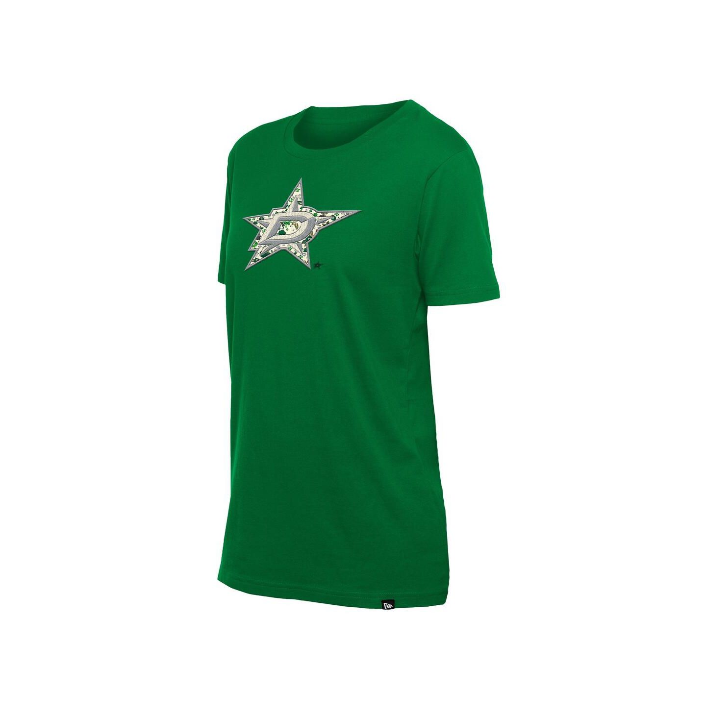 Женская футболка New Era Green Dallas Stars Glam Game Floral — фото 2