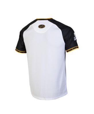 Men's White/Navy Navy Midshipmen Replica Full-Button Baseball Jersey