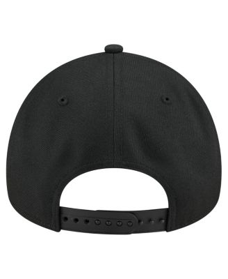 Men's Black New York Liberty Core Logo A-Frame 9FORTY Adjustable Hat