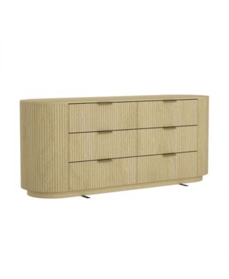 Olivia 71.3" Modern 6-Drawer Double Dresser