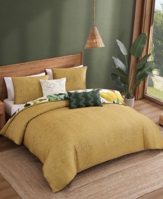 Radiance Bedding 100% Cotton Sateen 5 Piece King Size Reversible Comforter Set