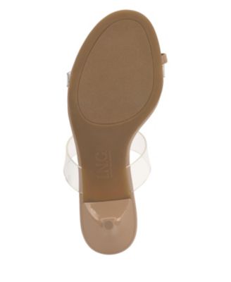 Women's Brisa Embellished Vinyl Dress Sandals, Exclusively at Macy's