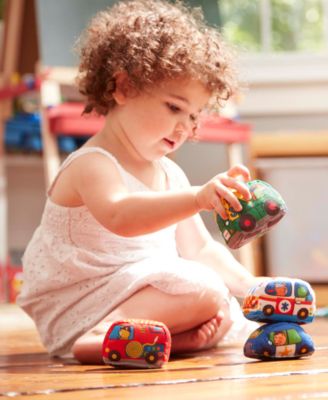 Melissa & Doug Take-Along Town Play Mat- 9 Vehicles - With Storage Bag