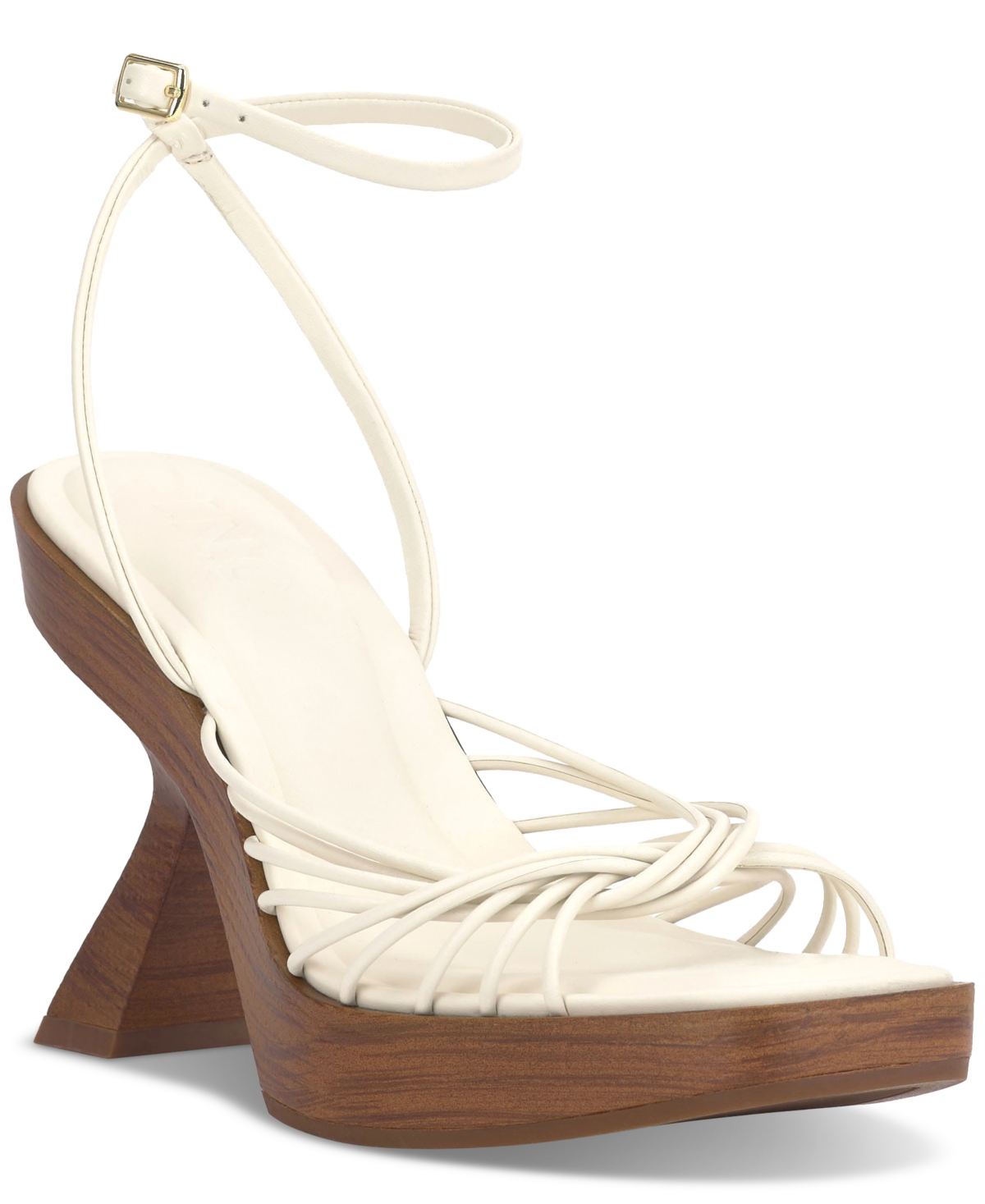 Women's Rashel Sculptural Heel Dress Sandals, Exclusively at Macy's - Cream