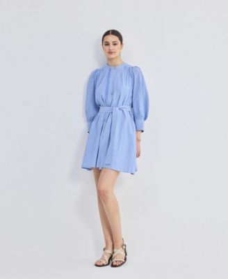 Women's Oversized Tunic Dress with Optional Belt