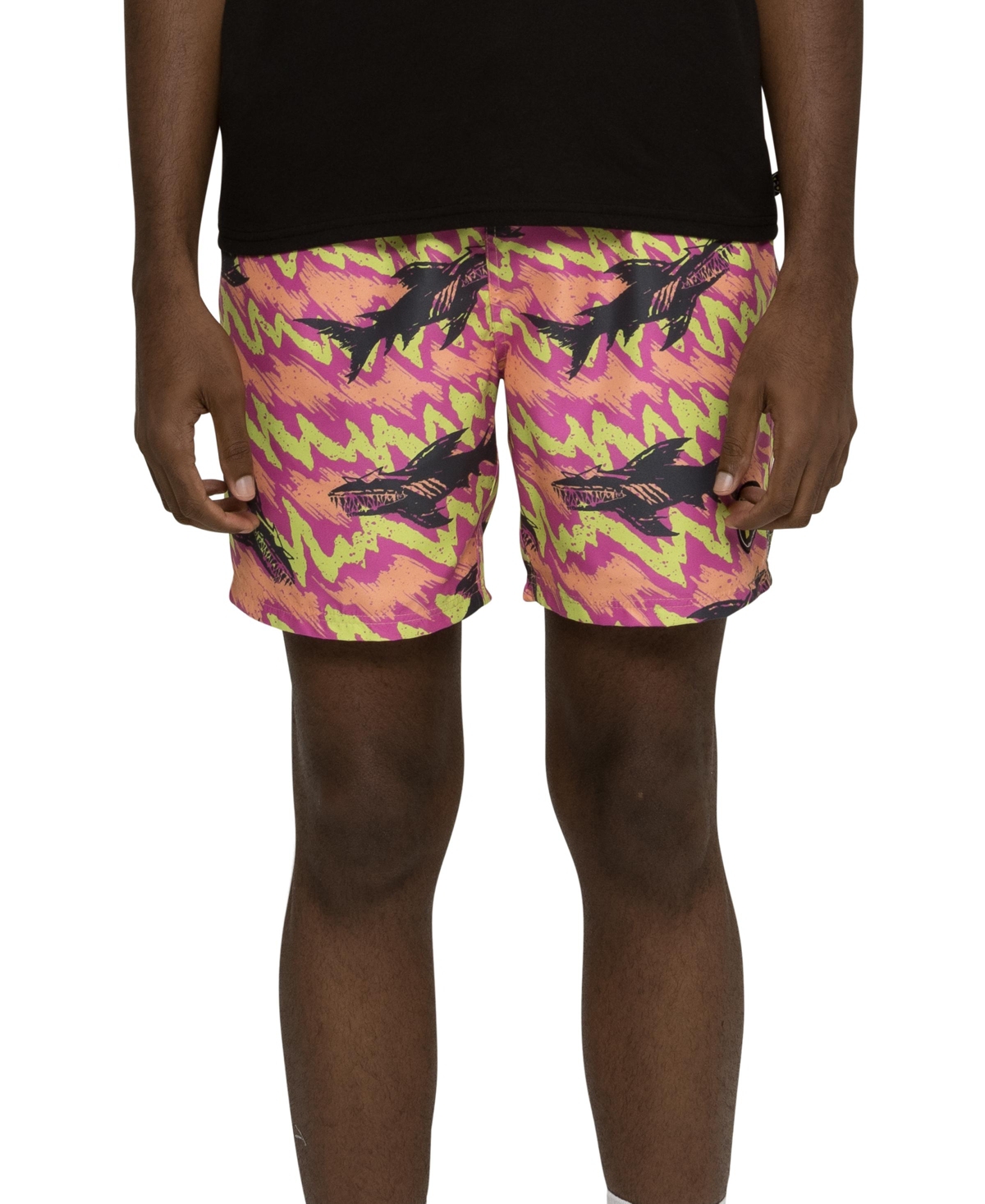 Mens Frenzy Pool Short - Pink