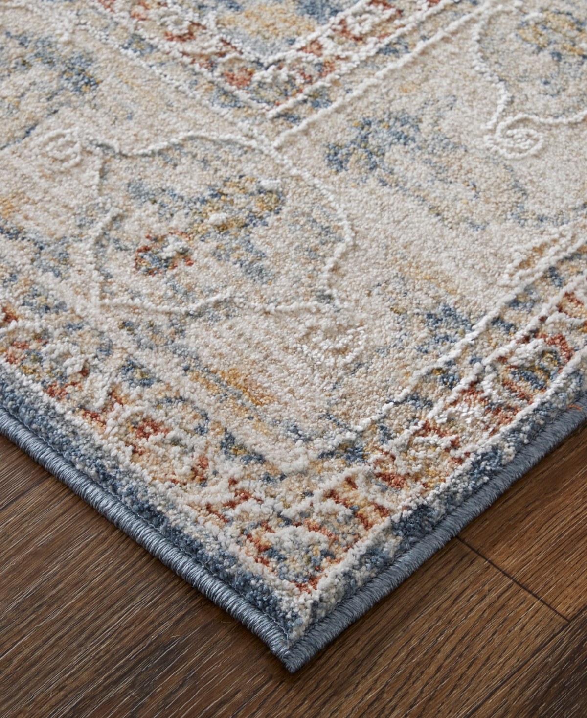 Feizy Pasha 39M4F 2'6"x7'3" Runner Area Rug