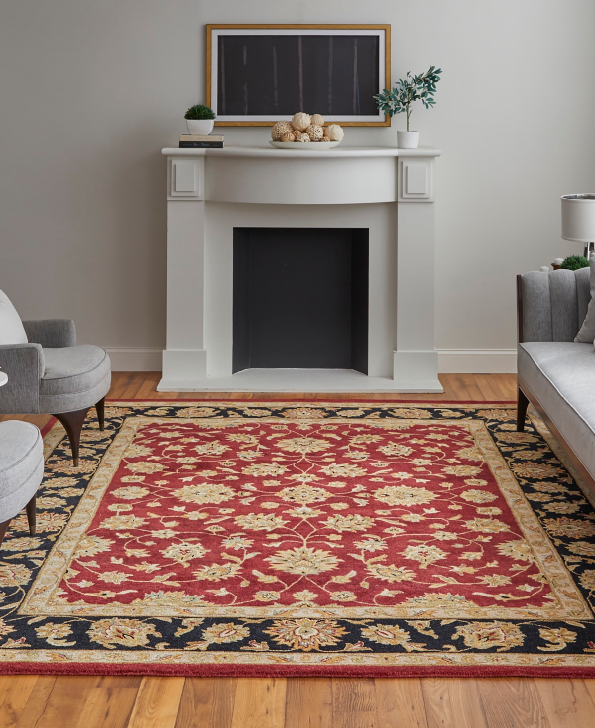 Feizy Wagner 8942f 8'x10' Area Rug In Multi