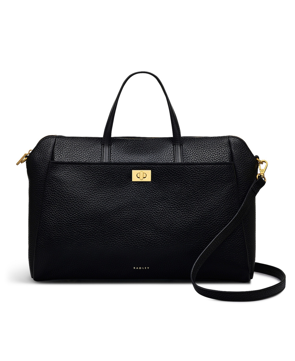 Brook Avenue Large Zip Top Grab Bag - Ink