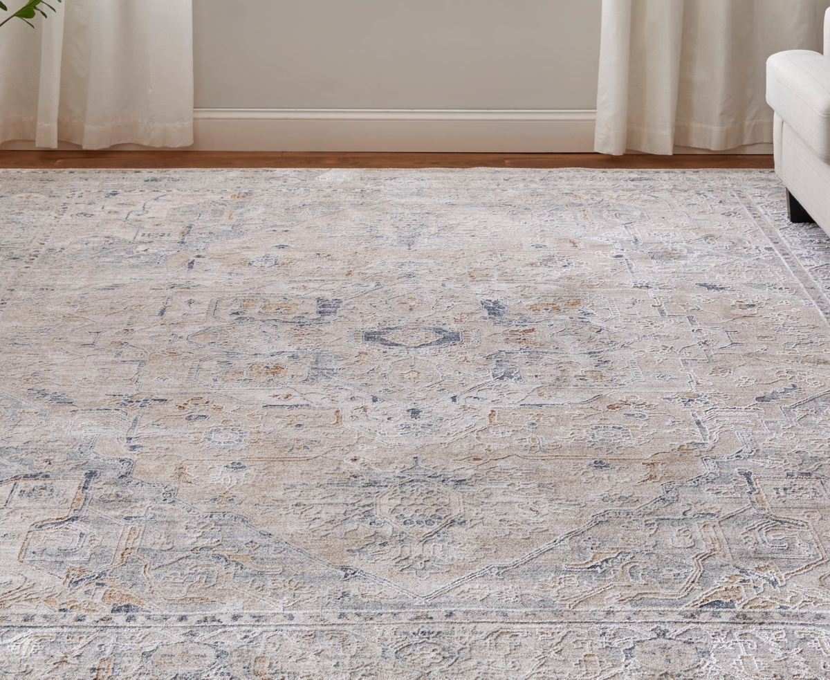 Feizy Pasha 39M5F 2'6"x7'3" Runner Area Rug