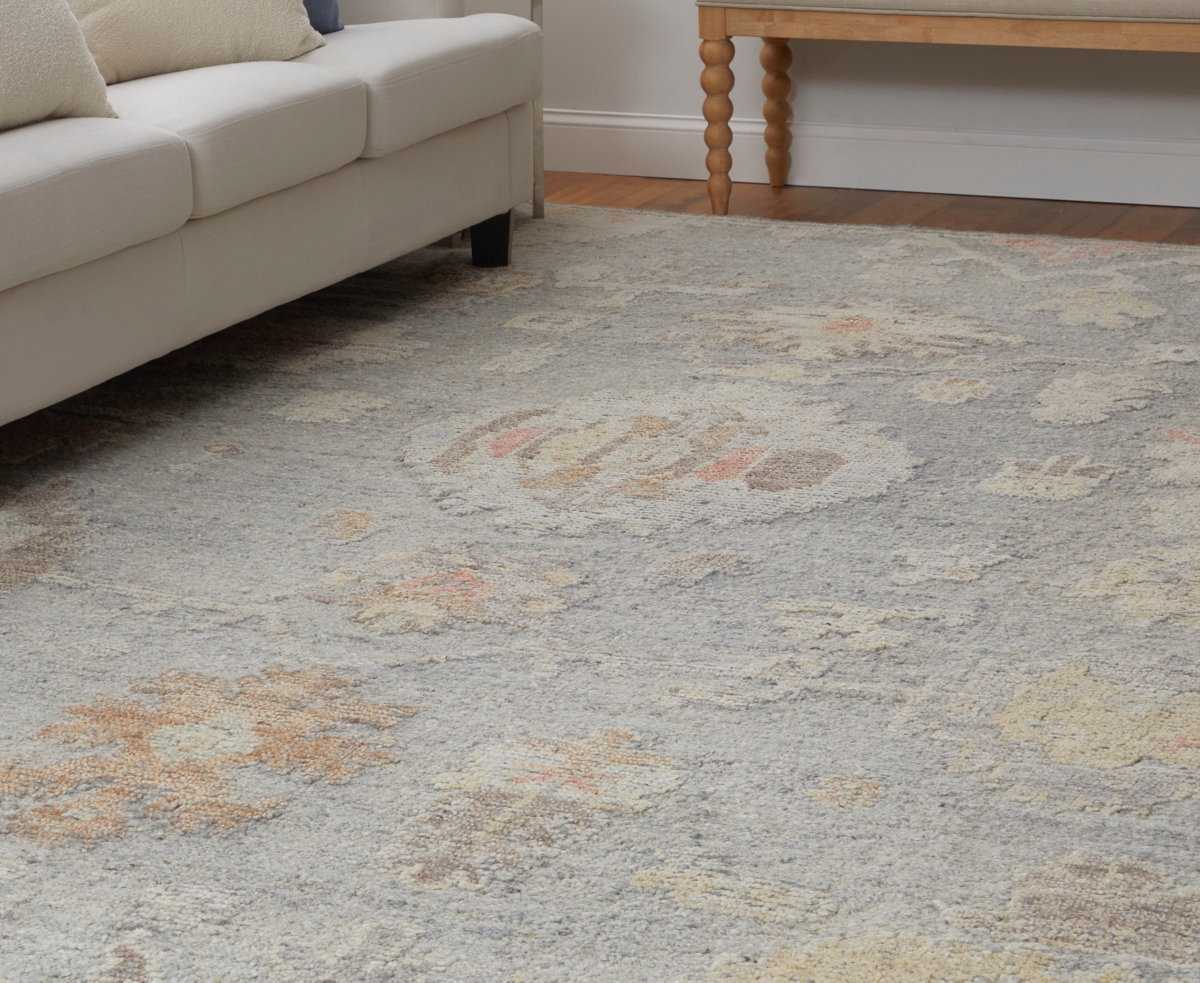 Feizy Grafton 69fmf 3'6"x5'6" Area Rug In Gray