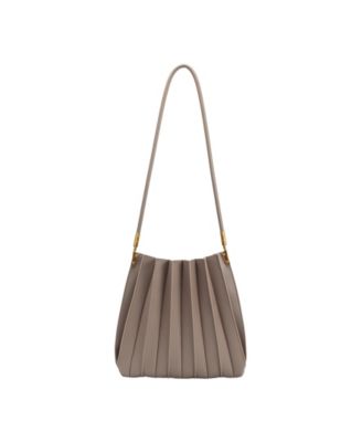 Carrie Pleated Small Shoulder Bag