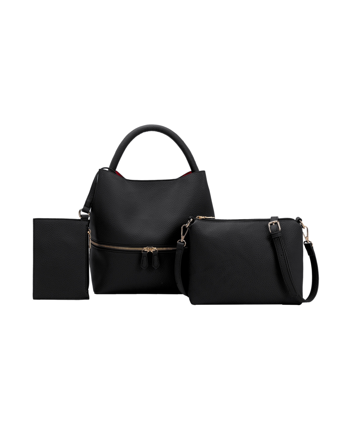 Karianna Large Crossbody Bag - Black