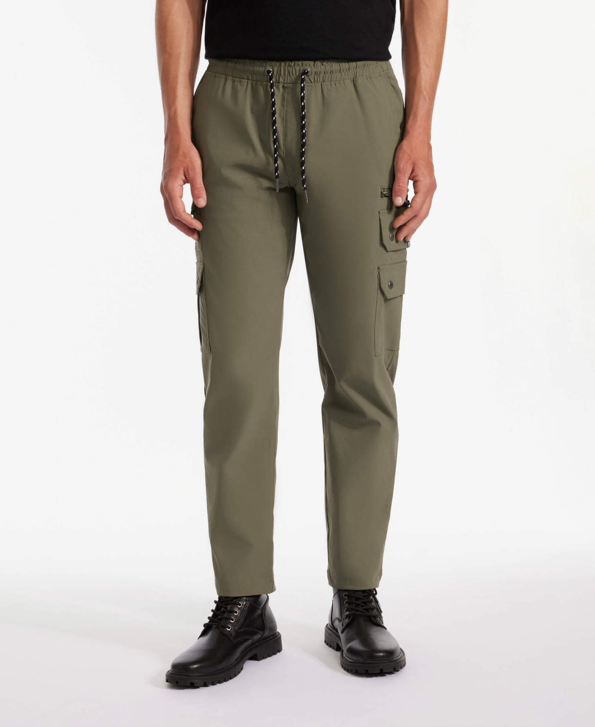 Men's Zip Ship Cargo Jogger Pants - Olive