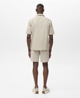 Men's Chest Pocket Regular-Fit Shirt