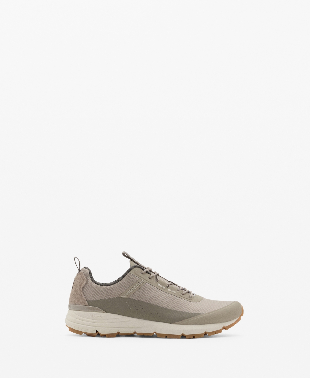 Mango Men's Lace-up Panel Sneakers