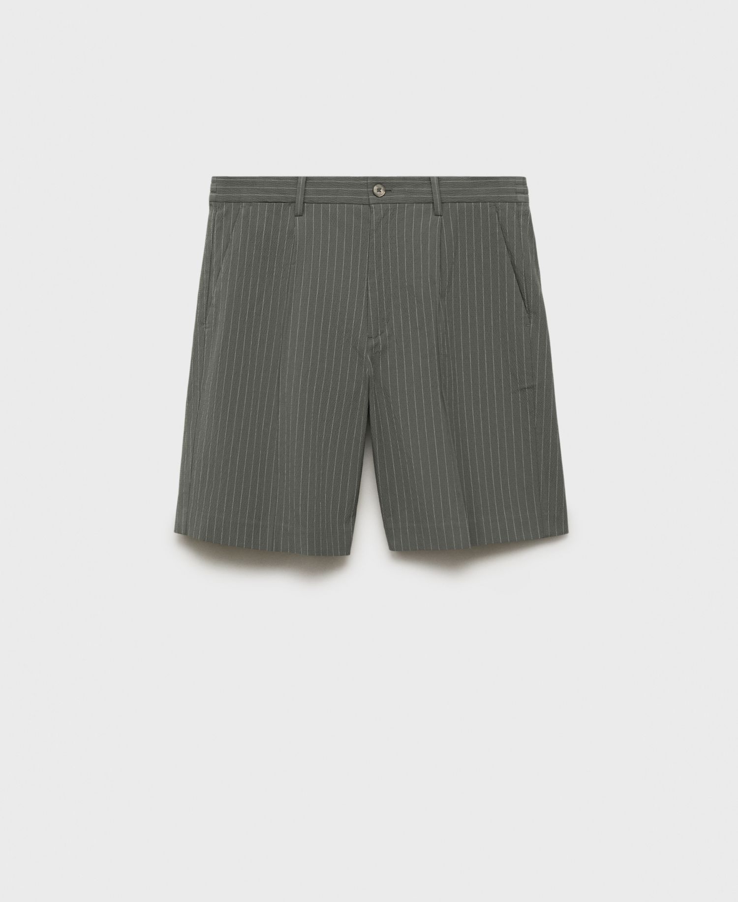 Men's Slim-Fit Chino Cotton Bermuda Shorts