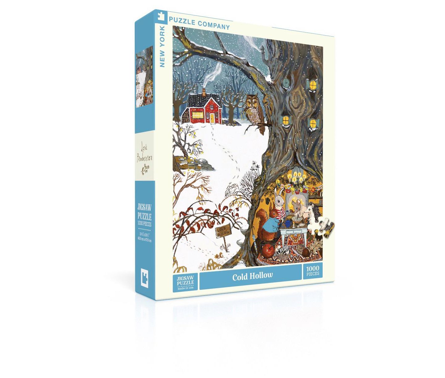 Детская игрушка New York Puzzle Company Cold Hollow 1000 Piece Puzzle by Lore Pemberton, Made in USA, Ages 13+ — фото 2