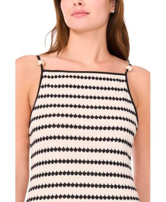 Women's Sleeveless Beaded-Strap Maxi Dress