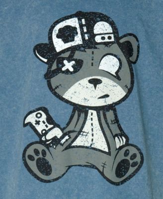 Big Boys Bryson Printed Washed Jersey Knit Short Sleeve T-Shirt