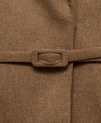 MANGO Women's Wool-Blend Suit Jacket