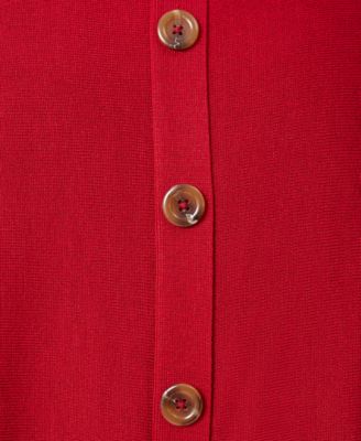 Women's Dolman Button-Back Sweater