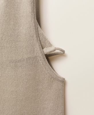 Women's Contrasting Knit Top