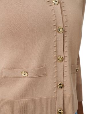 Women's V-Neck 3/4-Sleeve Cardigan 