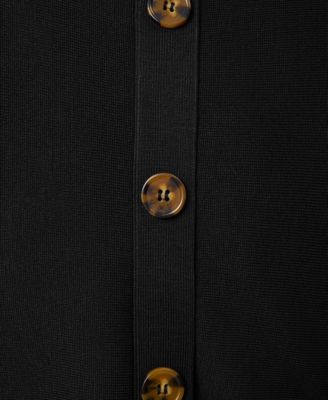 Women's Boatneck Button-Back Dolman-Sleeve Sweater