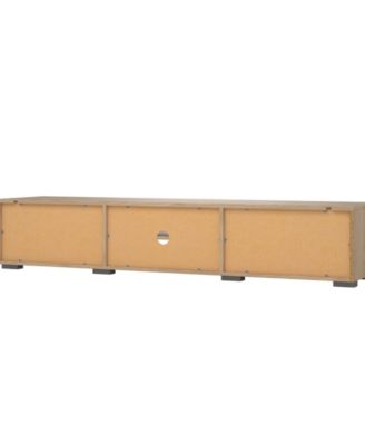 67.99" W 2 Drawer 2 Shelf TV Stand