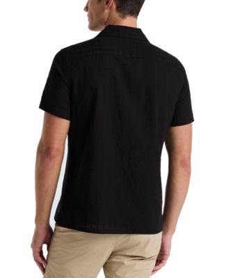 Men's Dobby Plaid Shirt