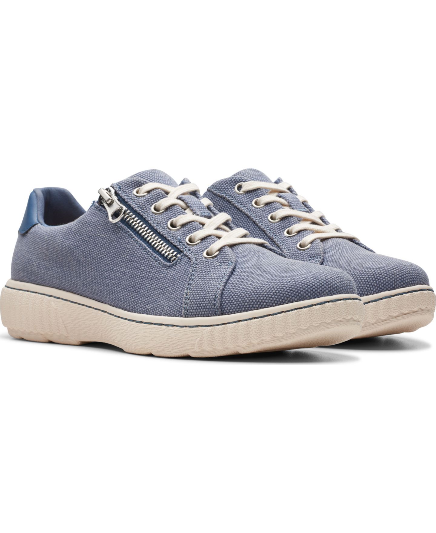 Женские кроссовки Clarks Collection Caroline Echo Slip On, цвет: Джинсовый — фото 5