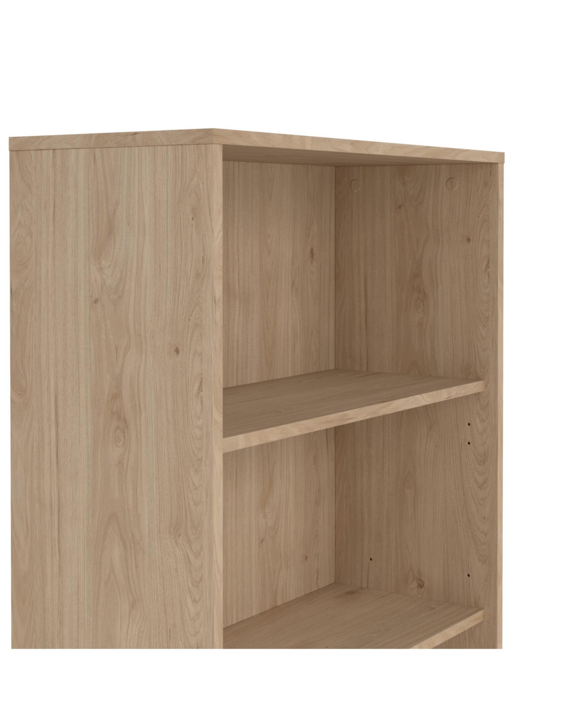 Tvilum 48.66" Wood 3 Shelf Adjustable Bookcase