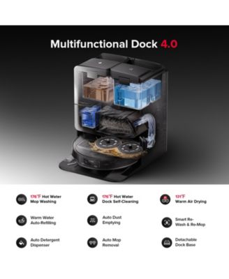 - Saros Z70 Robot Vacuum &amp; Mop, OmniGrip Arm, 22,000Pa Suction, 3.14&amp;#x22; Ultra Slim, Obstacle Avoidance, AdaptiLift Chassis - Silver