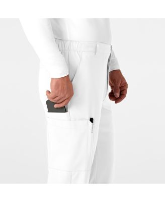 Men's W123 Flat Front Cargo Scrub Pant