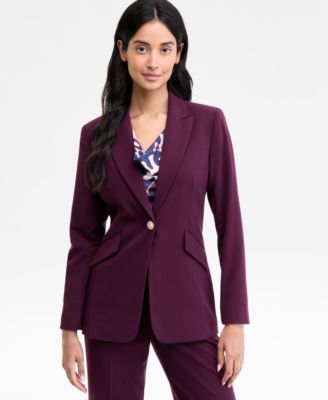 Tahari ASL - Petite One-Button Blazer