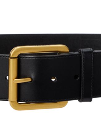 Wide Vachetta Leather Belt