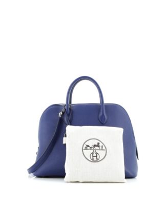 Pre-Owned Hermes 30 Bolide 1923 Bag Evercolor