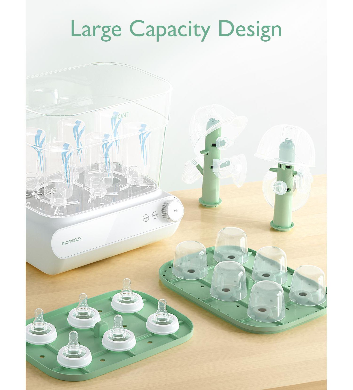 3 Layers Large Bottle Sterilizer and Dryer
